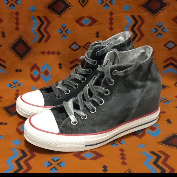 NWT Converse Mid Hidden Platform Wedge Sneakers - Picture 4 of 6